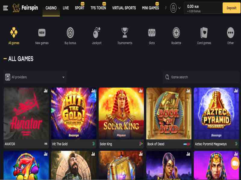 Играть в Fairspin онлайн Играть в Fairspin онлайн