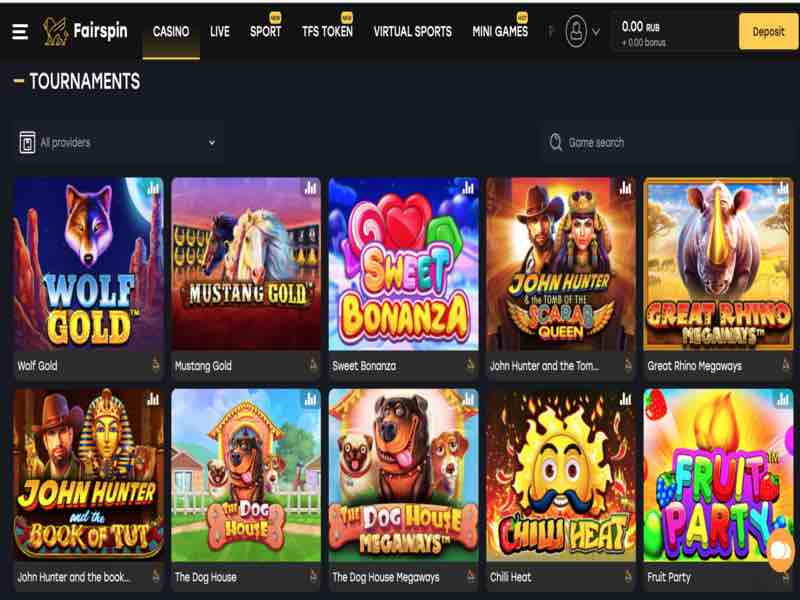 Играть в казино Фейрспин Играть в казино Фейрспин